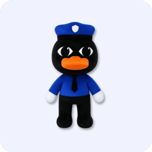 Officer Duckman Plush